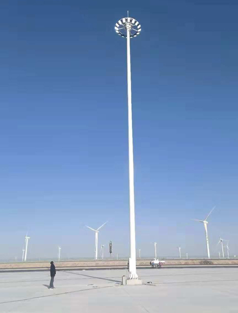 瓜州高速路服务区黄南高杆灯项目