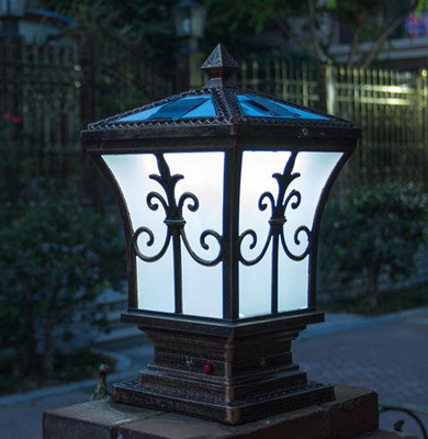 黄南柱头灯 黄南柱头灯